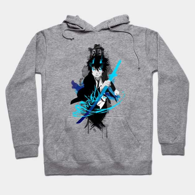 Blue flame Hoodie by stingi